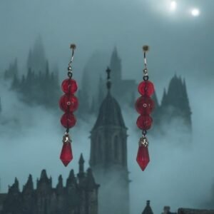 The Blood Droplet Earrings