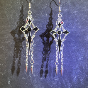 Silver Cross & Spikes